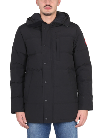 Canada Goose Carson Hooded Parka In Black