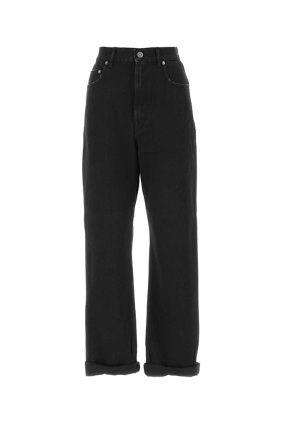 Golden Goose Deluxe Brand Straight Leg Jeans In Black