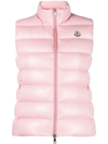 MONCLER GHANY LOGO-PATCH DOWN GILET