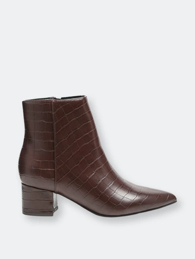 London Rag Thalia Sleek Boots In Brown