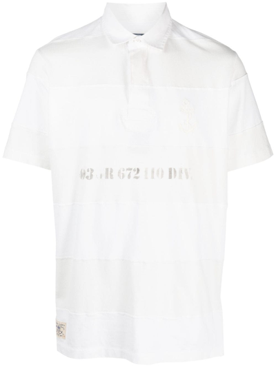 Polo Ralph Lauren Embroidered-logo Cotton Polo Shirt In White