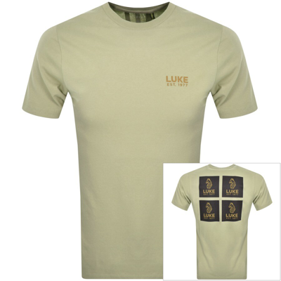Luke 1977 Back 4 Print T Shirt Green