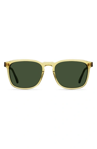 Raen Wiley S654 Rectangle Sunglasses In Green