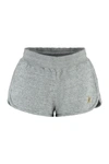 Golden Goose Melange Gray Diana Star Collection Shorts With Gold Star On The Front In Default Title