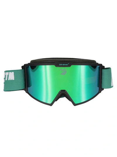 Off-white Regular Ski Goggle In Green