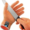 Zulay Kitchen Cut Resistant Gloves Food Grade Level 5 Protection In Orange