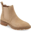 STEVE MADDEN LEOPOLD BOOT IN SAND SUEDE