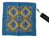 DOLCE & GABBANA Dolce & Gabbana Majolica Pattern Square Handkerchief Men's Scarf