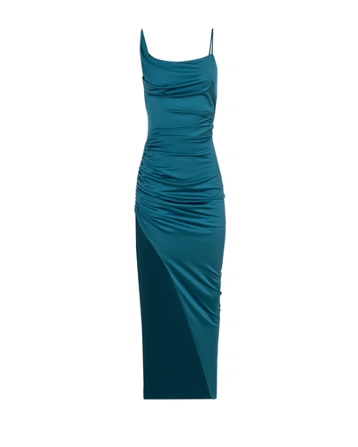 Milla Aquamarine Slip Style Maxi Dress