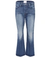 FRAME LE CROP FLARE MID-RISE JEANS,P00274142