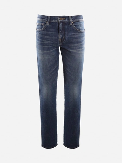 Saint Laurent Jeans In Blue