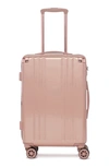 Calpak Ambeur 22-inch Rolling Spinner Carry-on In Rose Gold