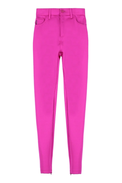 Balenciaga Stretch Skinny Trousers In Rosa