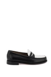 Gh Bass Round Toe Loafers With Two-tone Penny Strap In Multicolor