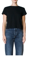 Agolde Adine Cropped Crewneck Tee