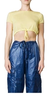 Maryam Nassir Zadeh Bliss Top In Lemon