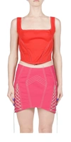 Priscavera Corset Top Chili