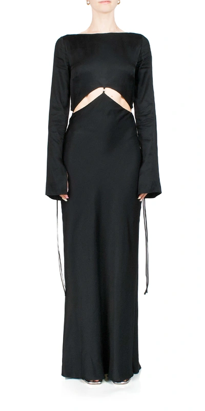 Bec & Bridge Black Diamond Days Maxi Dress