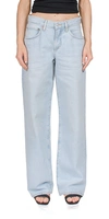 Agolde Fusion High Rise Wide Leg Jeans In Ceremony