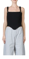 Paris Georgia Lottie Seam-detail Bodice Top