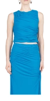 Simon Miller Mesh Loop Top In Taffy Blue