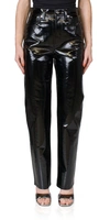 Agolde 90s Pinch Straight-leg High-rise Recycled-leather-blend Jeans