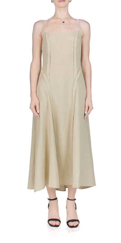 Ciao Lucia Rosalba Dress In Sand