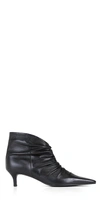 REIKE NEN SLOUCHY ANKLE BOOTS BLACK