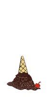 Pintrill Too Cool Cone Pin
