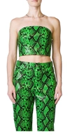 Simon Miller Twister Top In Grass Green