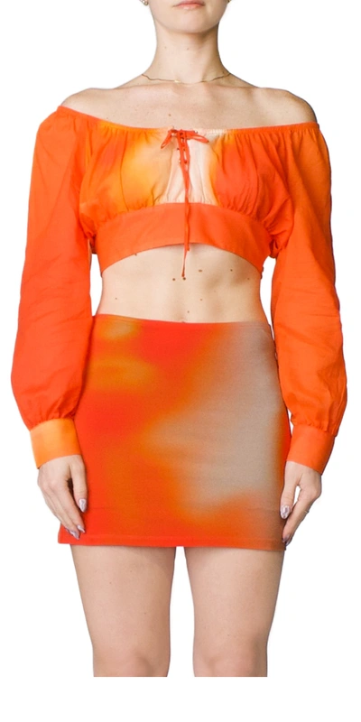 Paloma Wool Ulriche Top In Orange