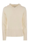 Vanisé Ivory Cashmere Sweater In Cream