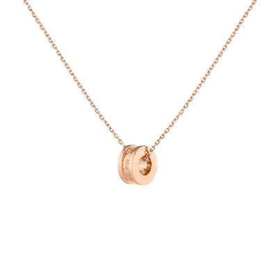 Aurate New York Column Pendant Necklace In Rose