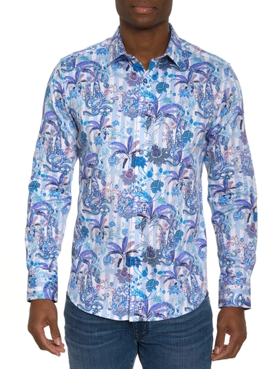 Robert Graham Men's Colcorsa Paisley Floral Button-down Shirt In Multi