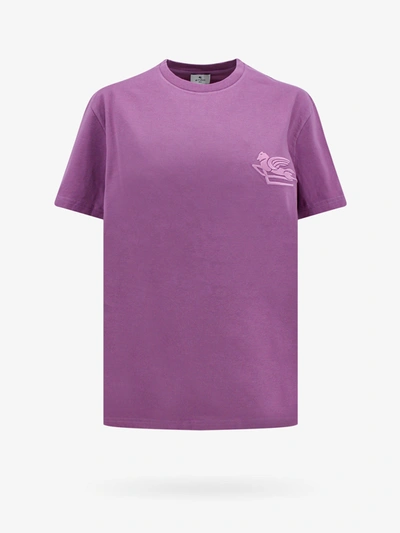 Etro T-shirt In Pink