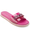 Karl Lagerfeld Bijou Slide Sandal In Pink