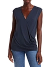 Rag & Bone Christy Draped Surplus Top In Multi