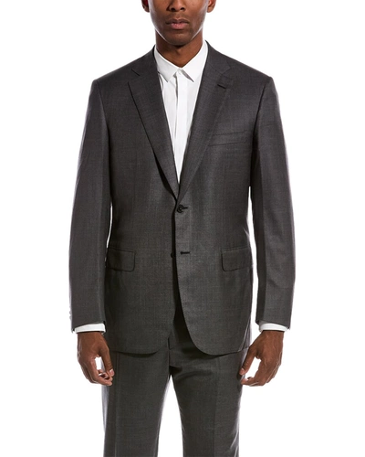 Brioni 2pc Wool Suit In Grey