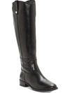 Inc Fawne Womens Leather Knee-high Riding Boots In Black