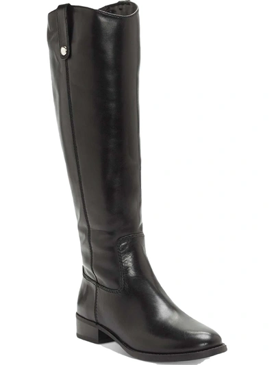 Inc Fawne Womens Leather Knee-high Riding Boots In Gold