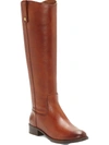 Inc Fawne Womens Leather Knee-high Riding Boots In Green