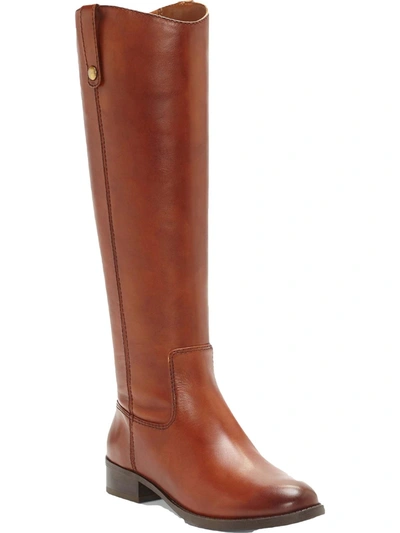Inc Fawne Womens Leather Knee-high Riding Boots In Green