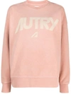 Autry Amour Sweatshirt In Pink