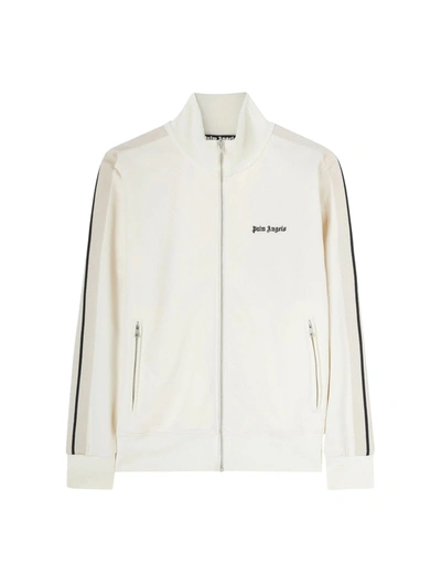 Palm Angels New Classic Track Jacket In White
