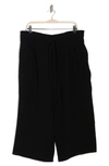 Dr2 By Daniel Rainn Crop Wide Leg Pants In O473 Black
