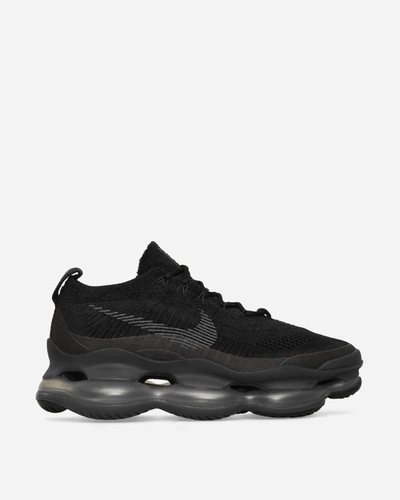 Nike Air Max Scorpion Flyknit Sneakers In Black/anthracite-black-black-black-black