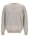 Msgm Logo Wool & Cashmere Knit Sweater