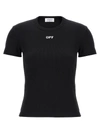 Off-white Logo-print Cotton-blend T-shirt