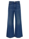 MOTHER THE DITCHER ROLLER SNEAK JEANS BLUE