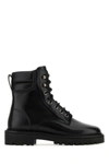ISABEL MARANT ISABEL MARANT WOMAN BLACK LEATHER CAMPA ANKLE BOOTS